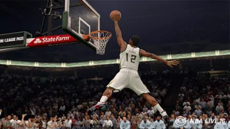 Shooting some hoops with NBA Live 16