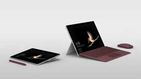 Microsoft unveils its thin, sleek and cheap Surface Go tablet